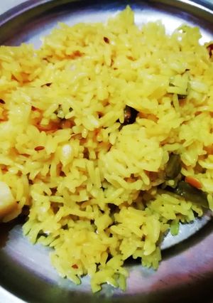 A picture of Veg pulav.
