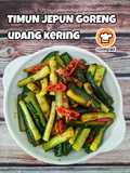 Timun Jepun Goreng Udang Kering