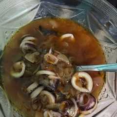 รูปของ Cumi asam manis