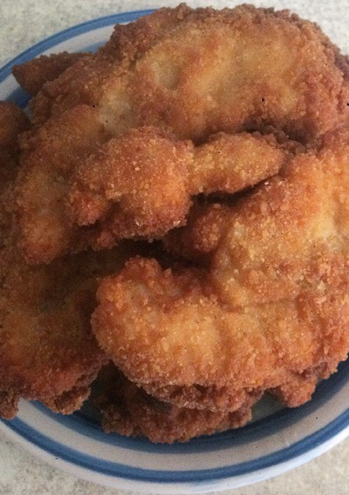 Una foto de Pollo apanado