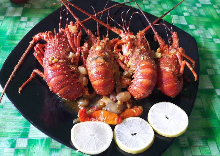 Langkah Membuat Pesmol Lobster yang praktis