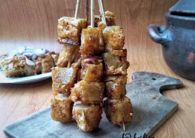 Resep Sate Tahu Oleh Berlian Soewandono Cookpad