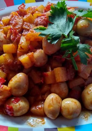 Foto resep Kentang telor balado