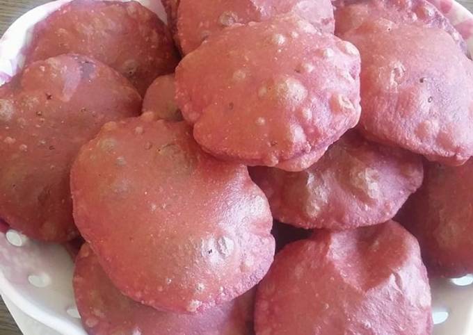 How to Make Ultimate Beetroot &amp; fudina masala poori