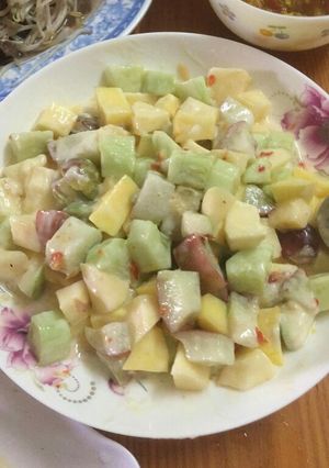 Hình của món Salad hoa quả.