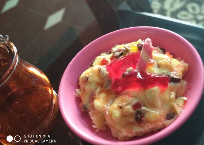 Recipe of Ultimate Truffle cake pudding