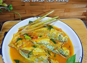 Gambar 14:3:25 - Ikan Selar Kuning Tumis Berkuah Daun Kemangi