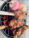 Barbecue Mutton pasanda kebab