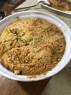 Una foto de Soufflé de berenjena