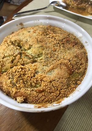 Una foto de Soufflé de berenjena
