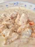 Blanquette de pollo