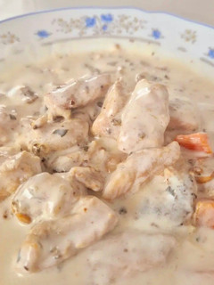 Una foto de Blanquette de pollo