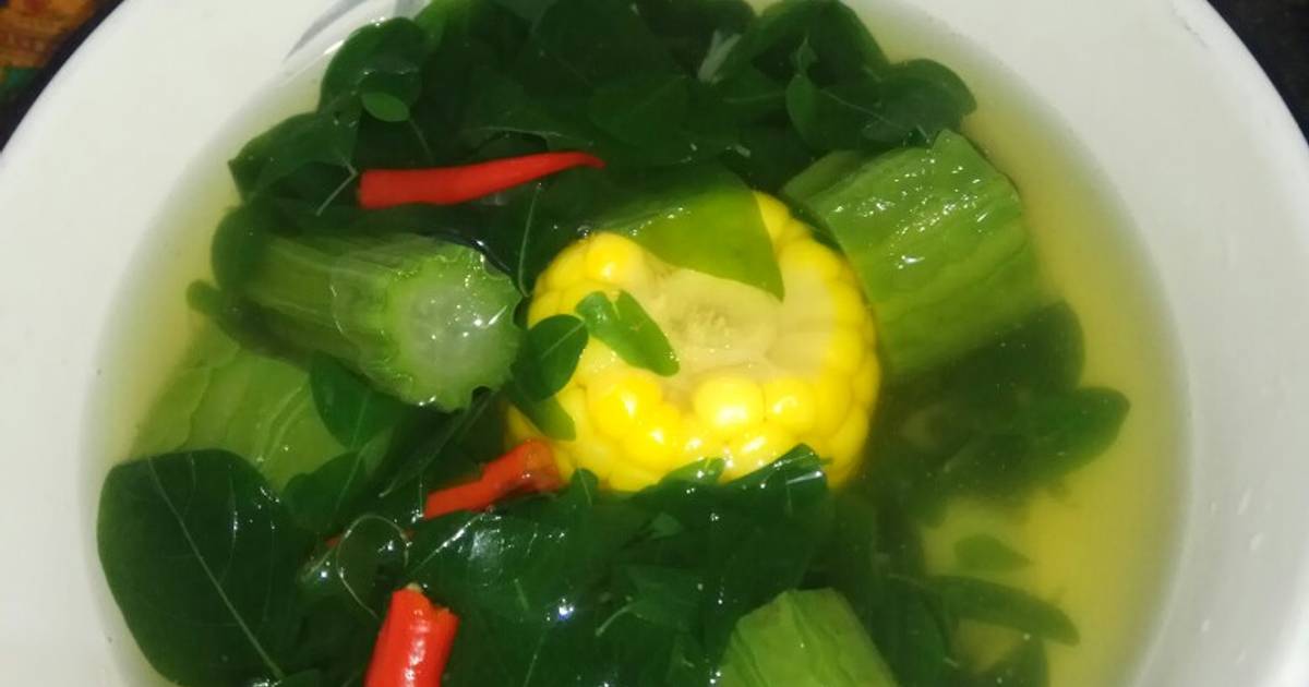 Resep Sayur Bening Daun Kelor Dkk Nya 😍😍😜 Oleh Dapoer Mama Anna Rohana