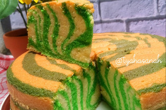 Resep Bolu Zebra Putih Telur Murah