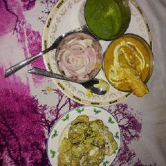 A picture of Malai chaap and masala chaap.