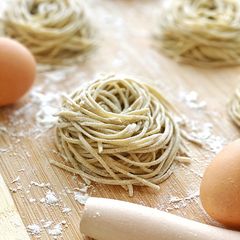 A picture of Homemade Chinese Egg Noodles.