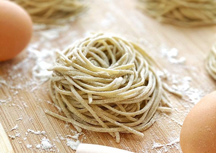 Homemade Chinese Egg Noodles