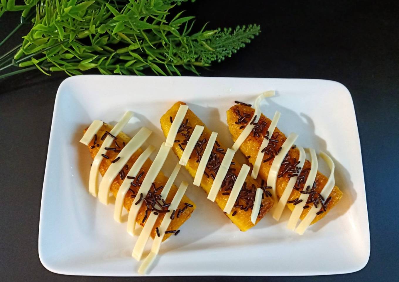 Pisang Goreng Coklat Keju