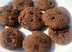Una foto de Galletas de porotos negros