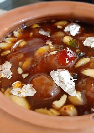 A picture of Aloo Bukhary ki Chatni.
