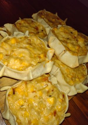 Una foto de Tarteletas de Choclo y Coliflor!!🤤