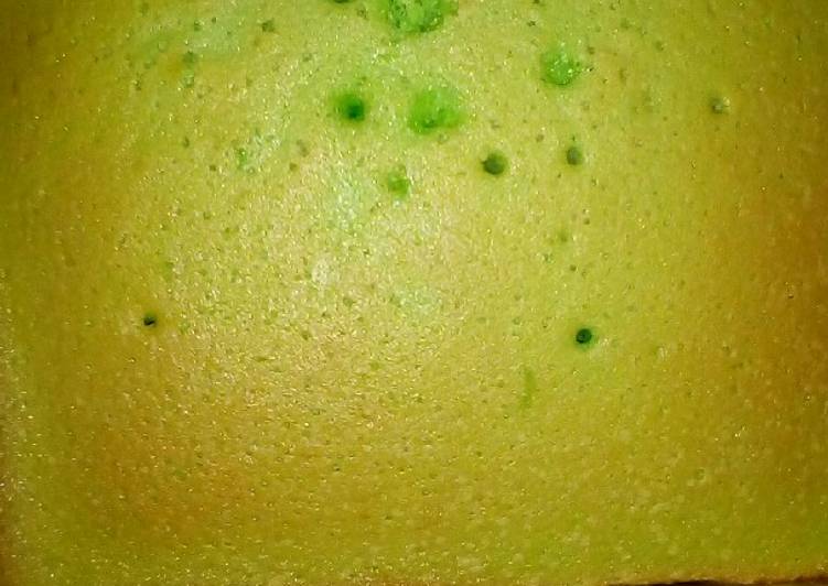 Bolu pandan santan ekonomis