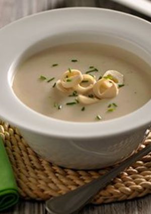 Una foto de Sopa de Palmito