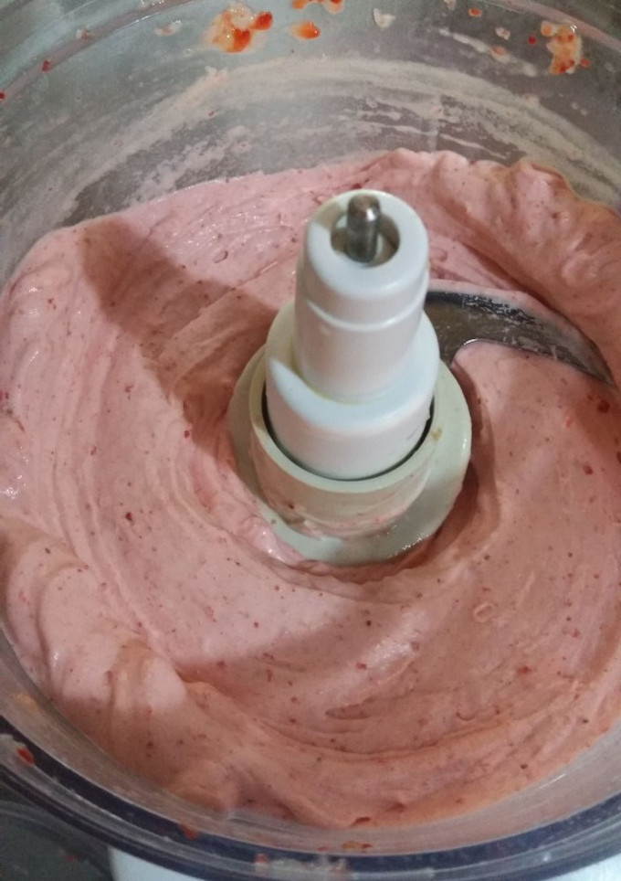 Una foto de Helado frutal saludable