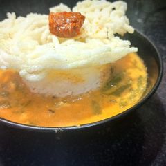 Dal palak curry A picture of Dal palak curry.