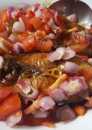 Foto resep Ikan Patin Panggang Kuah Dabu