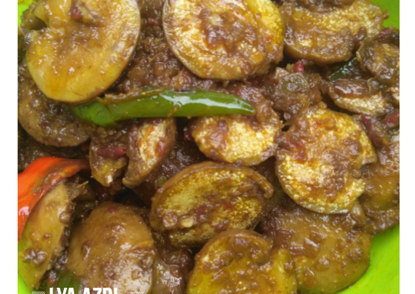 Semur jengkol ala mama