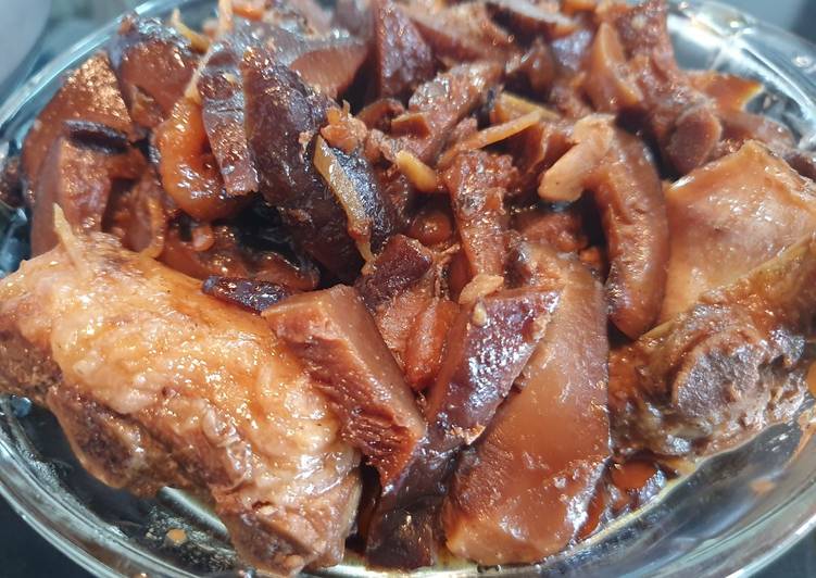 Resep Babi Hong (Iga/ Daging) yang Enak Banget