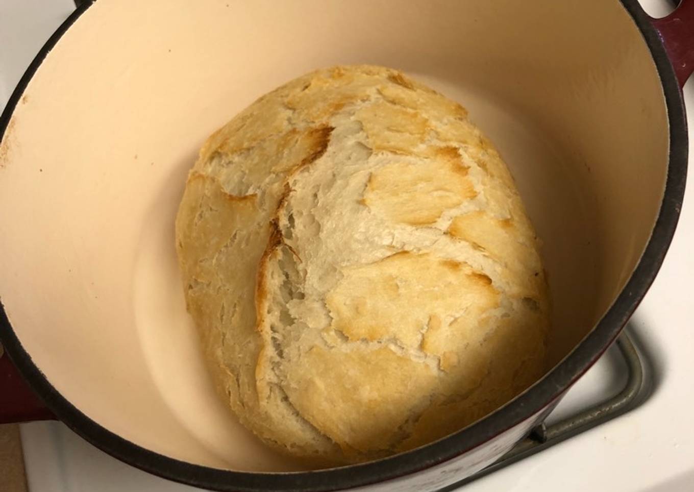 Plain homemade bread
