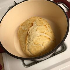 A picture of Easy Homemade Artisan Bread.