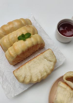 Foto resep Sourdough Roti Sobek Pisang Keju
