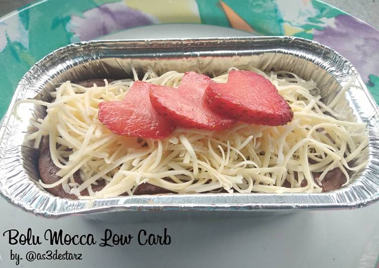 Bolu Mocca Low Carb/Keto/DEBM