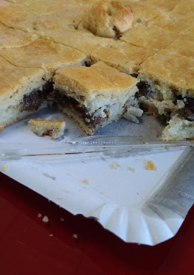Una foto de Empanada de morcilla y pera con Thermomix