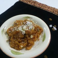 Bread ka halwa A picture of Bread ka halwa.