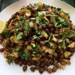 A picture of Chana Chaat.