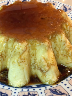 Una foto de Flan