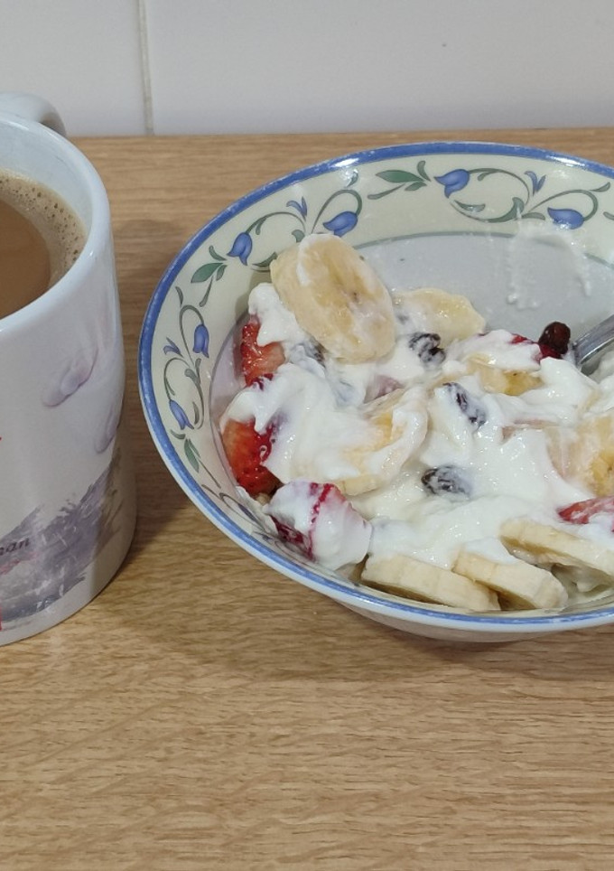 Una foto de Desayuno saludable