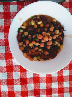 A picture of Chickpea githeri.