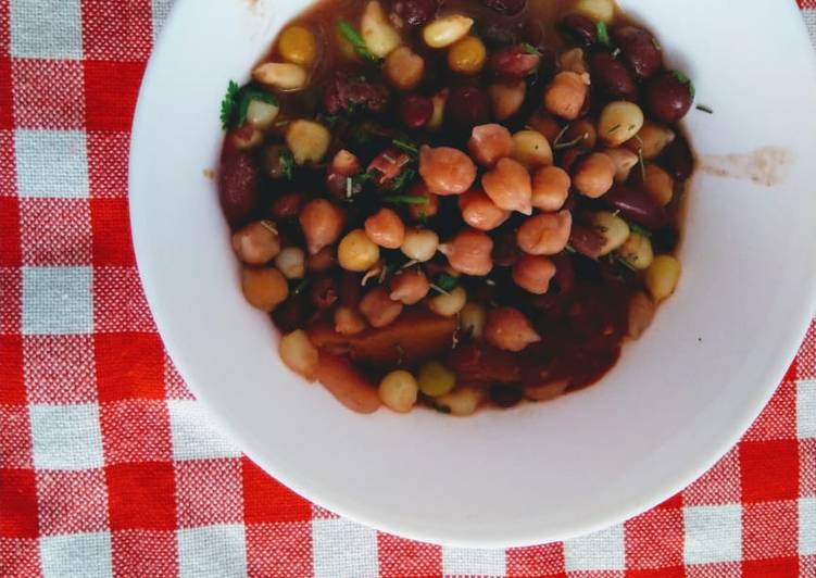 Chickpea githeri