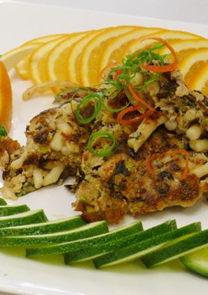 客家米苔目煎肉餅（豆油伯純釀醬油食譜） 的食譜成品照片