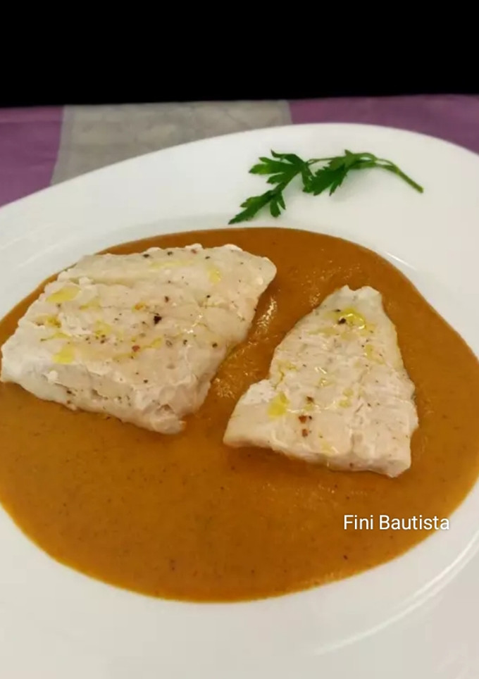 Una foto de Merluza en salsa