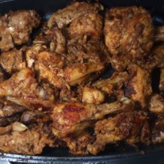 A picture of Marinated chicken.
