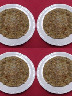 Una foto de Tortilla de berenjenas