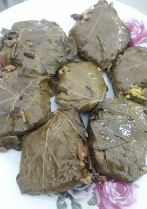 عکسی از دستور دلمه برگ مو☘☘☘☘