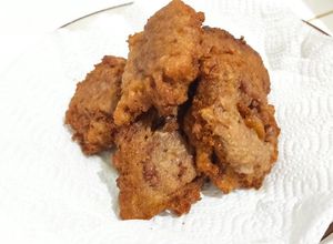 Una foto de Frituras de malangas con paté de res