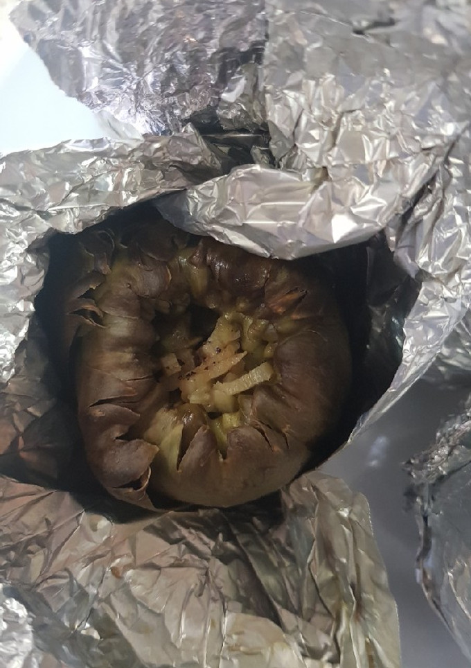 Una foto de Alcachofas al horno